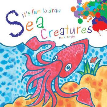 Paperback It's Fun to Draw Sea Creatures Book