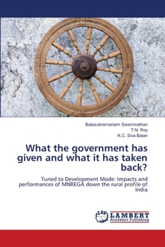 Paperback What the government has given and what it has taken back? Book