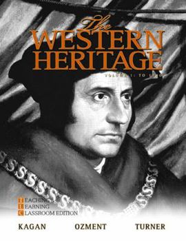 Paperback The Western Heritage: Teaching and Learning Classroom Edition, Volume 1 (to 1740) Book