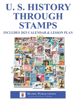Paperback U.S. History Through Stamps Book