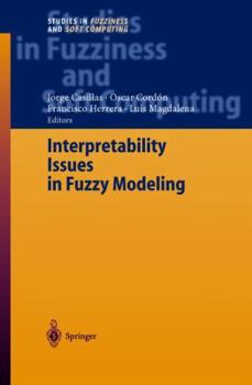 Paperback Interpretability Issues in Fuzzy Modeling Book