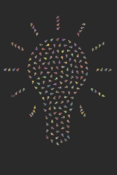 Light Bulb Vintage Lined Notebook