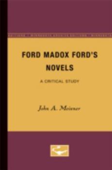 Paperback Ford Madox Ford's Novels (Minnesota Archive Editions) Book