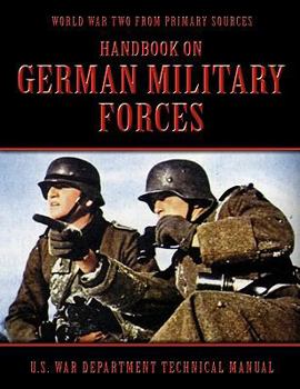 Paperback Handbook on German Military Forces Book