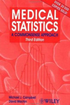 Paperback Medical Statistics: A Commonsense Approach Book