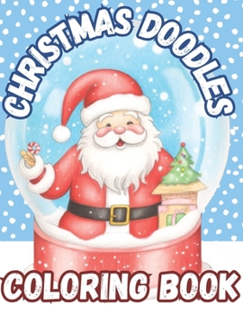 Paperback Christmas Doodle Coloring Book