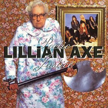 Vinyl Lillian Axe   Poetic Justice Book