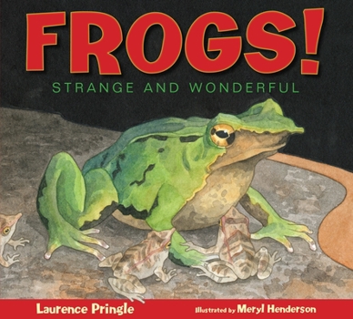 Hardcover Frogs!: Strange and Wonderful Book
