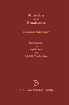 Hardcover Mittelalter und Renaissance [German] Book