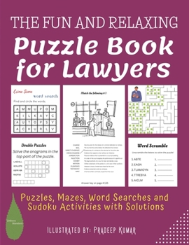 Paperback Puzzle Book for Lawyers Book