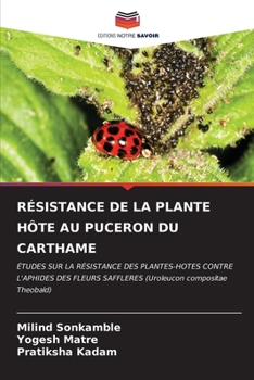 Paperback Résistance de la Plante Hôte Au Puceron Du Carthame [French] Book