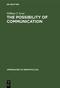 Hardcover The Possibility of Communication Book