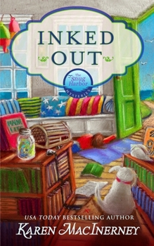 Paperback Inked Out: A Seaside Cottage Books Cozy Mystery Book