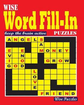 Paperback Wise Word Fill In Puzzles Book