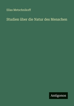 Paperback Studien über die Natur des Menschen [German] Book