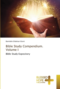 Paperback Bible Study Compendium. Volume I Book