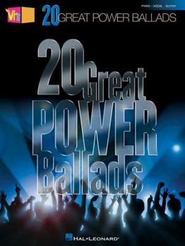 Paperback Vh1 20 Great Power Ballads Book
