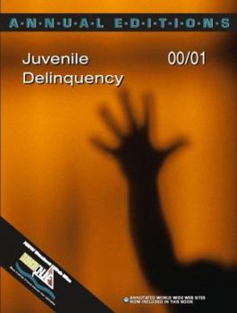 Paperback Annual Editions: Juvenile Delinquency 00/01 Book