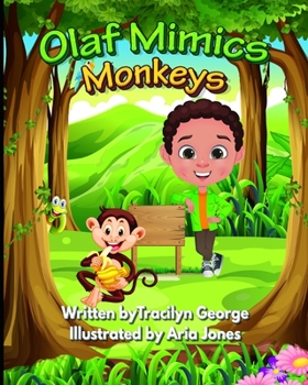 Paperback Olaf Mimics Monkeys Book