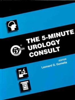 Hardcover The 5-Minute Urology Consult Book