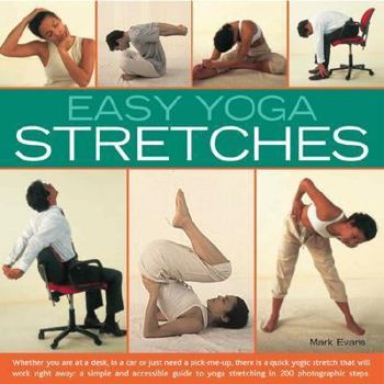 Paperback Easy Yoga Stretches Book