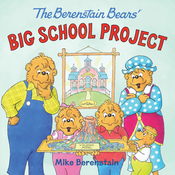 Paperback The Berenstain Bears' Big School Project Book