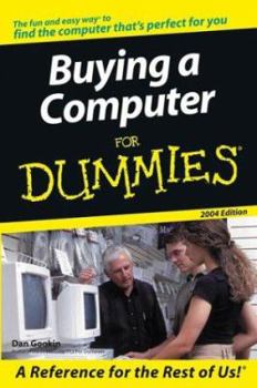 Paperback Buying a Computer for Dummies Book