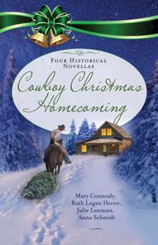 Paperback Cowboy Christmas Homecoming: Four Historical Novellas Book