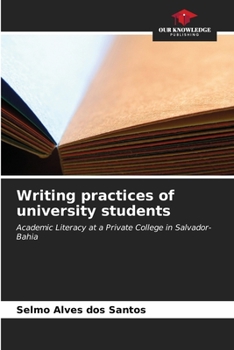 Paperback Writing practices of university students Book