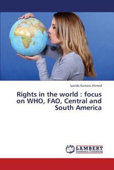 Paperback Rights in the World: Focus on Who, Fao, Central and South America Book