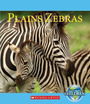 Library Binding Plains Zebras Book