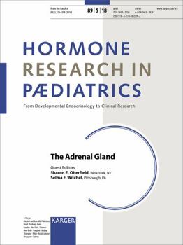 Paperback The Adrenal Gland (Special Topic Issue: Hormone Research in Paediatrics 2018) Book