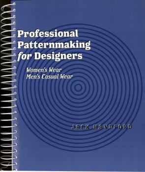 Paperback Professional Patternmaking for Designers: Women's Wear and Men's Casual Wear Book