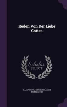 Hardcover Reden Von Der Liebe Gottes Book