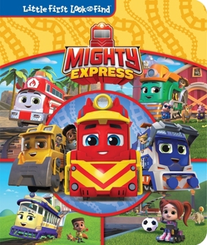 Board book Mighty Express: Little First Look and Find Book