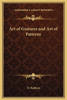 Hardcover Art of Gestures and Art of Patterns Book