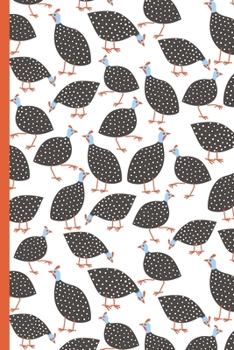 Weekly Planner: A Week to View Diary and Organiser - Monday Start with Guinea Hen Cover Art