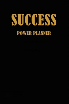 Paperback Succes Power Planner: Increase Your Productivity ( Undated Goal Planner, Personal Organizers ) Book
