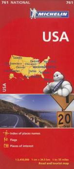 Map Michelin USA Road Map Book