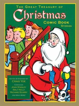 Hardcover The Great Treasury of Christmas Comic Book Stories Book