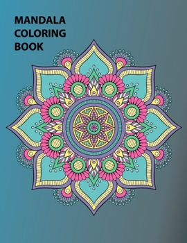 Paperback Mandala coloring book: Easy coloring book featuring beautiful designed to sooth the soul Book