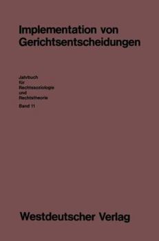 Paperback Implementation Von Gerichtsentscheidungen [German] Book