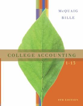 Hardcover College Accounting: 1-13 Book