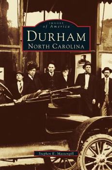 Hardcover Durham, North Carolina: A Postcard History Book