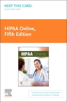 Printed Access Code Hipaa Online (Access Card) Book