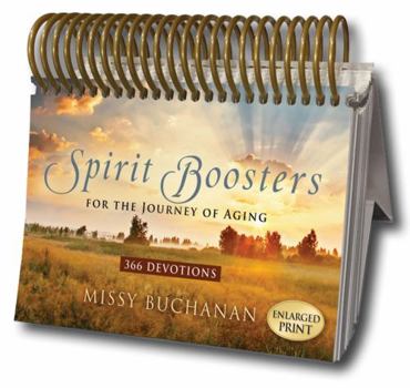 Spiral-bound Spirit Boosters for the Journey of Aging: 366 Devotions Book