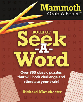 Paperback Mammoth Grab a Pencil Book of Seek-A-Word Book