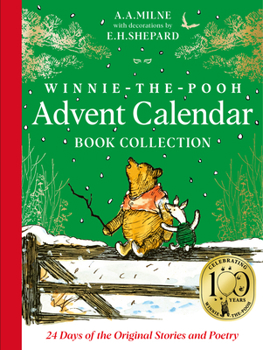 Winnie-the-Pooh: Advent Calendar: Official NEW Christmas Advent Gift Including Original Illustrated Pooh Story Books and Poetry