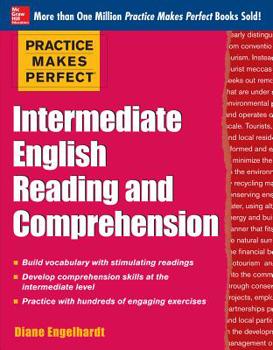 Paperback Practice Makes Perfect Intermediate English Reading and Comprehension Book