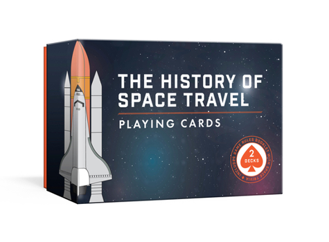 The History of Space Travel Playing Cards: Two Decks of Cards and Game Rules Booklet with Space Trivia